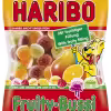 Pack of Haribo Fruity Bussi Gummy Candy, 200g, imported from Germany, featuring colorful fruit-shaped gummy candies