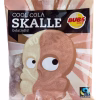 2-pack of Cool Cola Skalle by Bubs, featuring sour cola-flavored gummy skulls in vibrant packaging with Swedish design elements