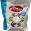 Pack of Albanese Gummi Rainforest Frogs, featuring a 2.25-pound (36oz) resealable bag of sweet and sour flavored gummy frogs.
