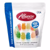 2lb bag of Albanese World's Best Sour 12 Flavor Gummi Bears with vibrant, colorful packaging