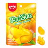3-pack of Amos Peelerz Gummy Mango Peeling Candy featuring mango-shaped candies with peelable outer skin and soft gel center