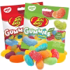 Bag of JELLY BELLY Sweet and Sour Jumbo Gummies in assorted flavors including lemon, very cherry, orange, green apple, and berry blue
