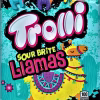 Bag of Trolli Sour Brite Llamas Gummi Candy featuring colorful llama-shaped gummies in assorted berry flavors